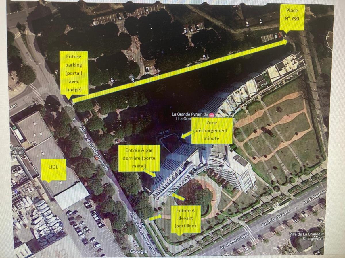 Reve Bleu Residence La Grande Pyramide Vue Port Hyper Centre Wifi Parking Prive Gratuit المظهر الخارجي الصورة